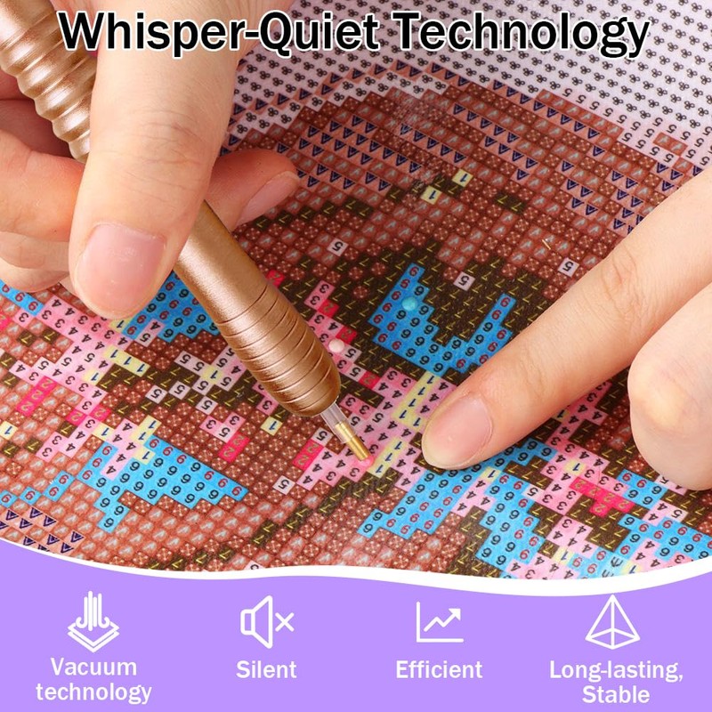 Electric Diamond Art Painting Pen - Vacuum Diamond Art Pen