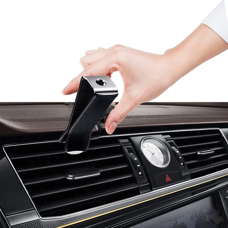 BetterJonny 100 Pieces Square Head Car Air Vent Clips, Decorative