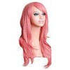Peluca Larga y Rizada, Apariencia Elegante, Cabello Sintético Resistente a