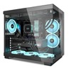 PCCOOLER C3T500 ARGB PC Case Mid Tower Desktop Computer Gaming