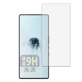 Leipsden Nubia REDMAGIC 10 Pro Compatible GlassFiber View Protective Film Glossy Glass Film (Ultra Thin Fiber) Anti-Fingerprint Made in Japan