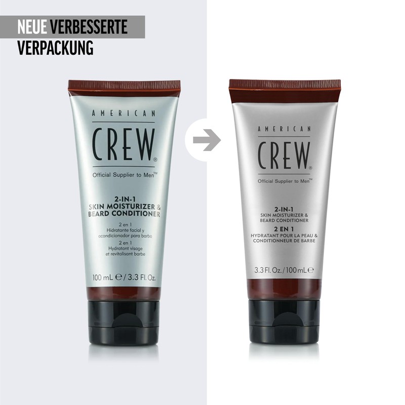AMERICAN CREW - 2-in-1 Skin Moisturizer & Beard Conditioner 100ml