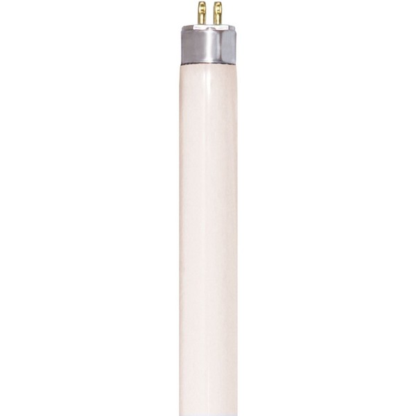 Satco S8111 6500K 14-Watt Mini Bi Pin T5 High Performance Lamp, Daylight