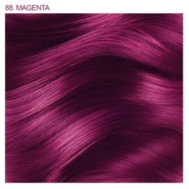 Adore Adore Semi Permanent Hair Color - Vegan and Cruelty-Free Purple Hair Dye - 4 Fl Oz - 088 Magenta (Pack of 2)