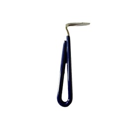 Horse donkey hoof care pick with rubber handle grooming Horse shoe cleaning repair ferrier tools (Blue)