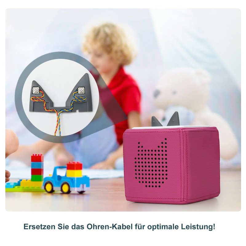 Lenink Replacement cable compatible with Toniebox repair accessories, includes electronic