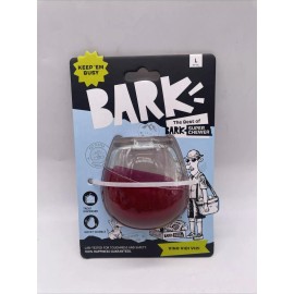Bark Box Super Chewer Vino Vidi Vici Wine Goblet Toy Treat Dispenser Large New