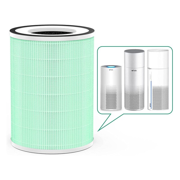 Air Purifier for Home Smokers 99.99% Effective, 96 m², 22db |True H13 HEPA Air Filter Air Cleaner (KILO Toxin Remover Filter)