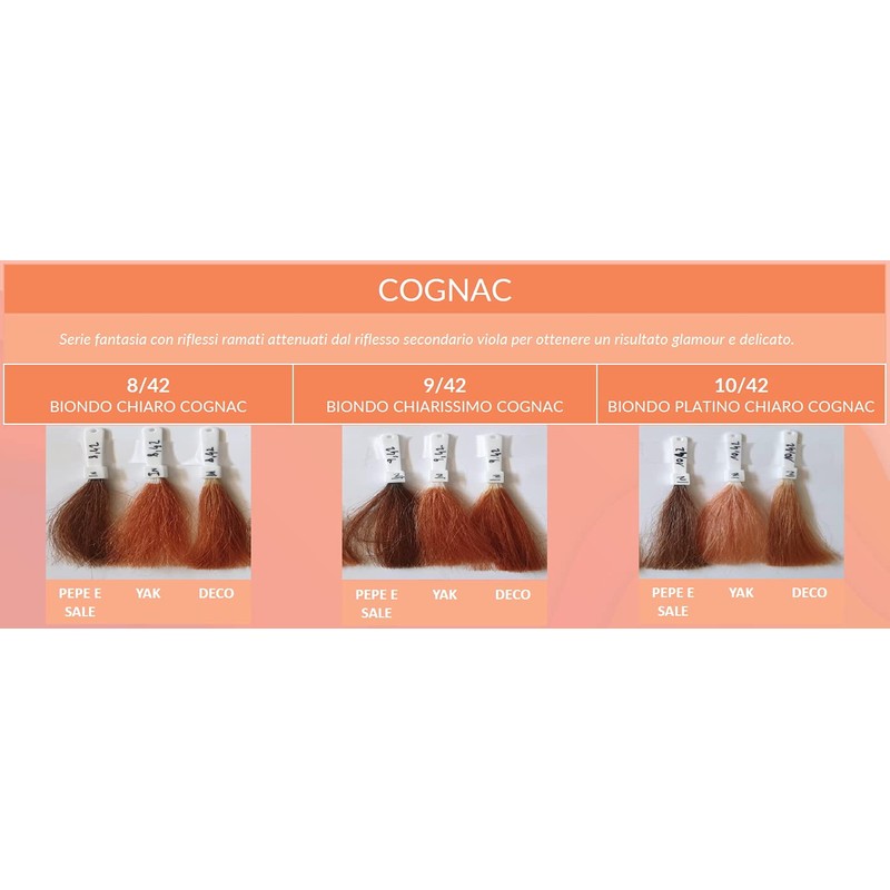 Inebrya Colour - 10.42 Biondo Platino Chiaro Cognac - Crema