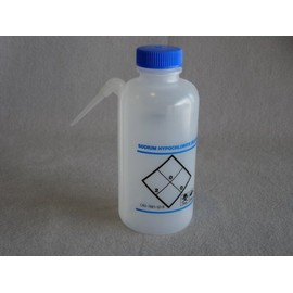 500mL Easy-Squeeze Wash Bottles - Bleach [ 1 Ea.]