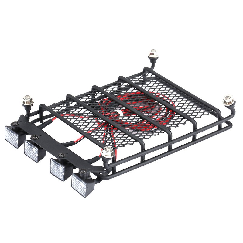 Middle Size Roof Rack Luggage With LED Lights Quadrate for