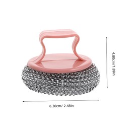 Healvian Heavy Duty Dish Scrubber Stainless Steel Scrubber Ball for Pots Pans Sink Cleaning