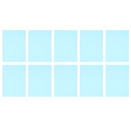 Matte Translucent A4 30 Holes PP Plastic Sheet Protector 20Pcs, Ideal for Presentation, Notebook, Report (Light Green)