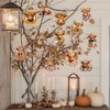 24 Pieces Fall Highland Cattle Hanging Ornaments for Trees -