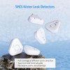 5 Pack Water Leak Detectors - Adjustable Audio Alarm System