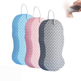 3Pack Magic Soft Exfoliating Bath Sponge,Reusable Body Sponge for Dead Skin Remover, Spa Scrub Dead Skin Remove for Bath & Shower
