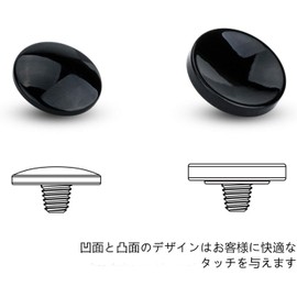 JJC 1+1 Soft Release Shutter Button Concave + Convex Set Black Fuji Fuji X100VI X-T50 X-T4 X-T3 X-T2 X-T30 X-T20 X-T10 X-PRO3 X-PRO2 X-PRO1 X100V X100F X100T X100S X100 Compatible with X30 X20 X10