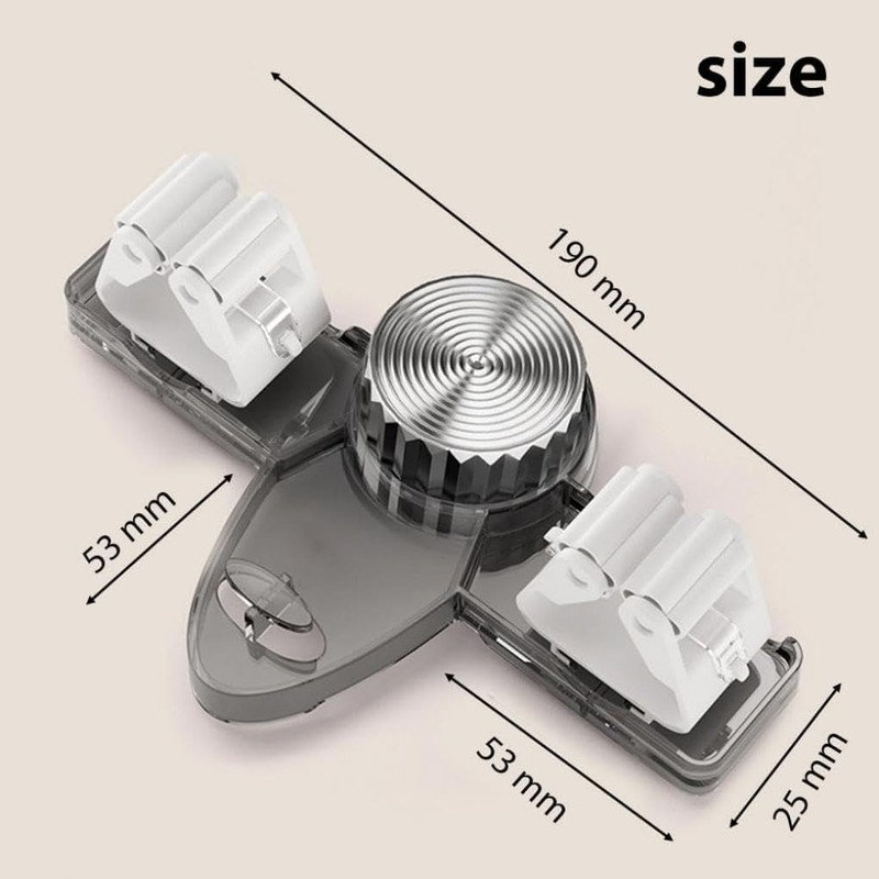 Broom Holder Mop Hanger, Adjustable Broom Hanger Organizer, Space Saving