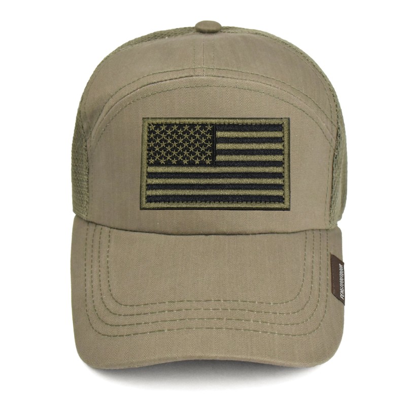U-LIAN USA Flag Patch Embroidered American Flag Tactical Patch Velcro