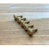PrecisionGeek Brass Flat Knurled Thumb Screws M3×10 mm – Set of