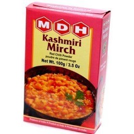 MDH Kashmiri Mirch (Red Chilli Powder) - 3.5 oz by MDH