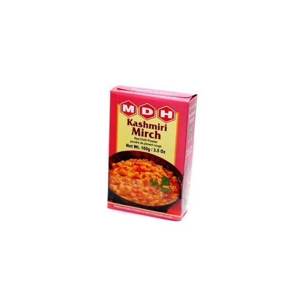 MDH Kashmiri Mirch (Red Chilli Powder) - 3.5 oz by