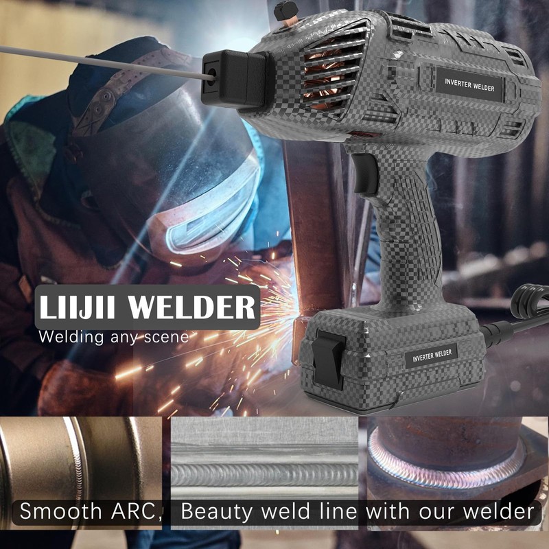 LIIJII Handheld Welder, 20-140A Welder Portable Welding Machine 110V, IGBT