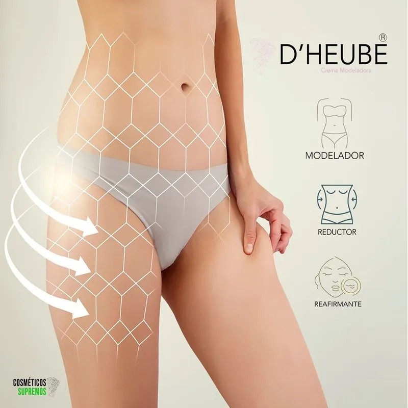 Dheube Crema Modeladora Reductora Abdomen Limón Suave