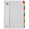 Rexel Mylar A4 1-20 Index White Colour Tab