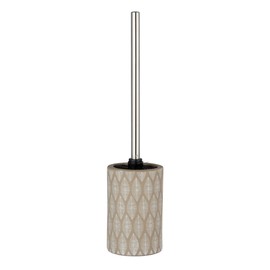 WENKO Tupian Toilet Brush Holder Beige Ceramic
