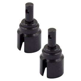 Oshhni 2 x RC Differential Cups Accessory Part Upgrades for 1:14 14210 14301 16208 14209, Black