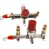For Compressed Air Double Pressure Monitor Pressure Regulator Holder Compressor