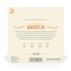 D'Addario Mandolin Strings, Phosphor Bronze, EJ74-3D, Medium Gauge 11-40, 8-String