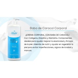 Baba Caracol Shelo Regenerador Crema Corporal 950ml