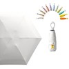 Mini Sun Travel Umbrella Ring handle Coating Layer Fabric Compact