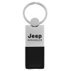 Jeep Wrangler Leather Key Ring (Black)