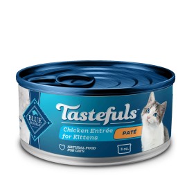 Blue Buffalo Tastefuls Wet Cat Food Chicken 3 Ounce Pack of 24 Kittens