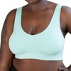 Coobie Comfort Bra, Seafoam, Large