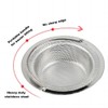 2 Pack Stainless Steel Kitchen Sink Strainer - 4.5 Inch