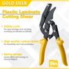 GOLD DEER Plastic Laminate Cutting Shear With Safety Lock Straight