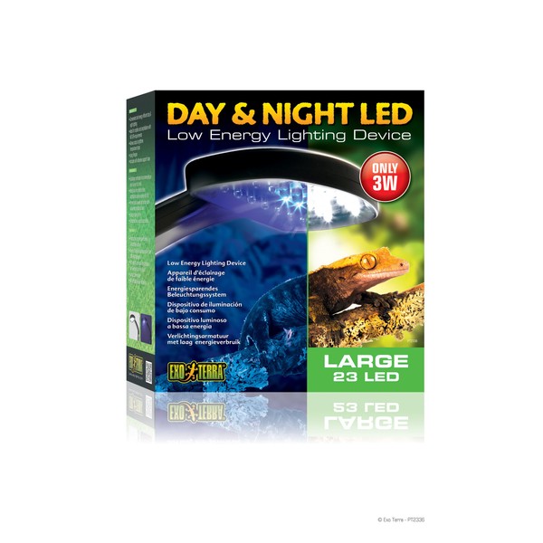 Exoterra Éclairage pour Reptiles Galerie Night Day 24 LED