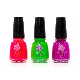Island Girl® Hawaii 3 Pack Nail Color Set: Bright