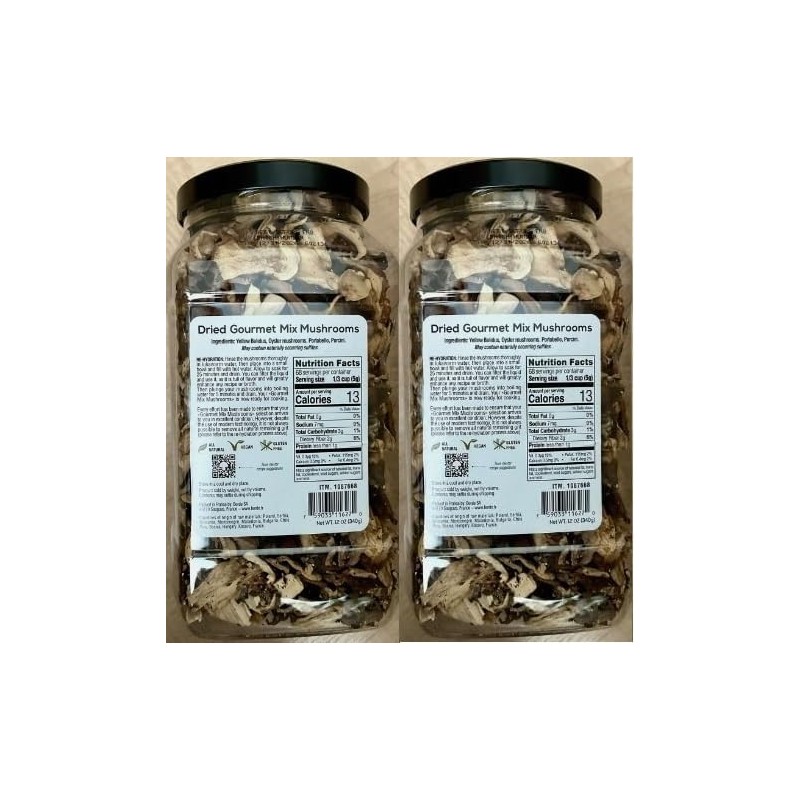 (Pack of 2) The Wild Mushroom Co. Dried Gourmet Mix