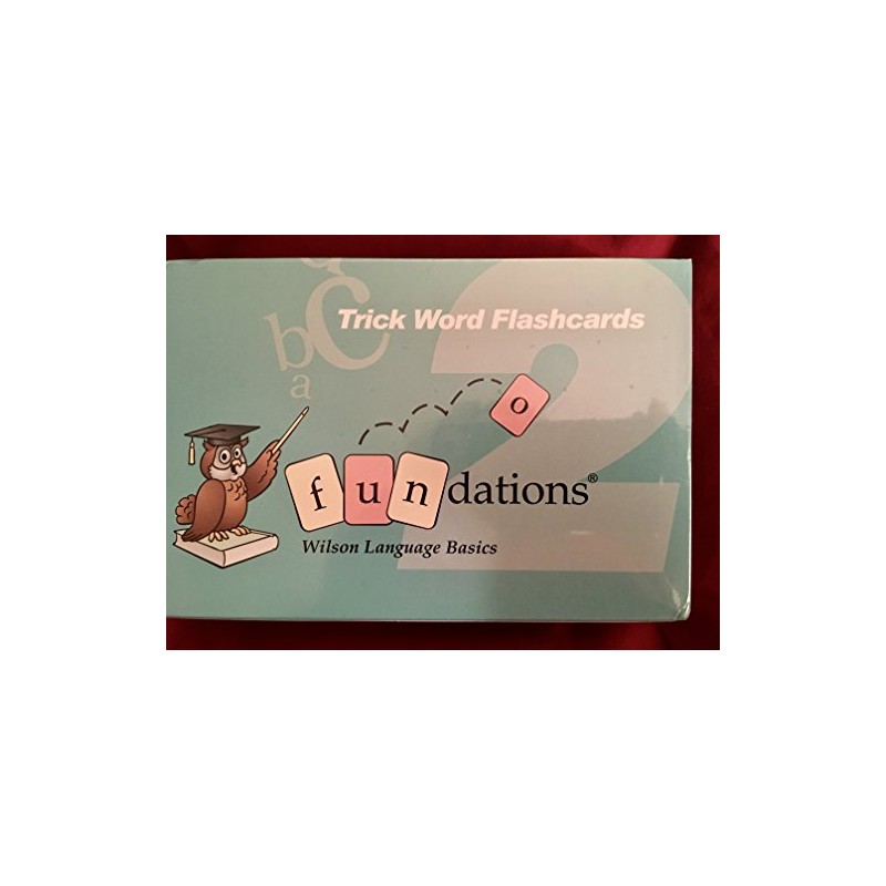 Fundations Trick Word Flashcards 2