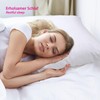 Set of 2 Waterproof Cotton Pillow Protectors with Hidden Zipper.