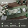 RK ROYAL KLUDGE R65 Wired Mechanical Keyboard, 60% Percent Creamy