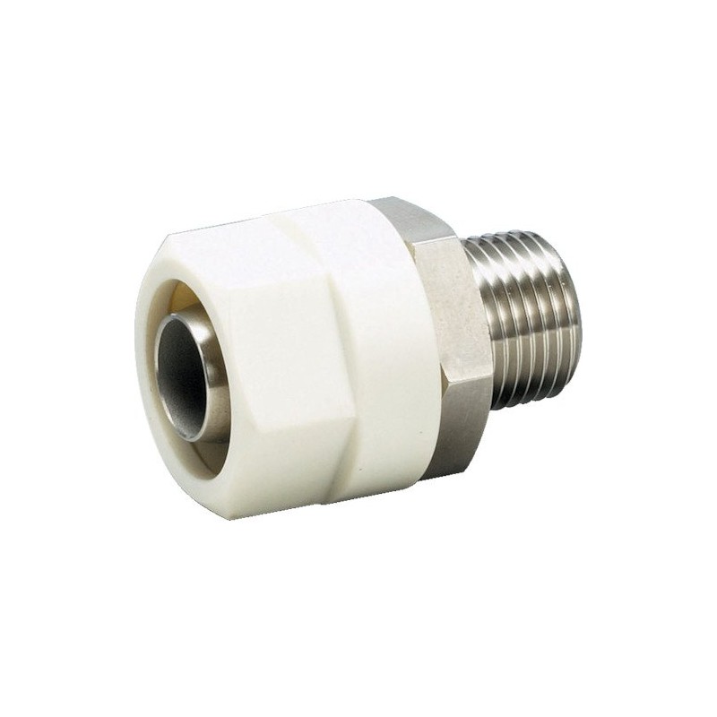 Flowbal TBSA-0306 3/8x6 Blade Lock Stainless Steel Resin Nut