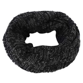 IBLUELOVER Men Women Knitted Snoods Warm Knitted Scarf Winter Thicken Snood Loop Scarf Color Mixing fashion Warmth Scarf Wrap Neck Warmer Neckerchief Wrap Scarves Unisex