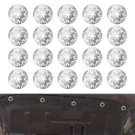 20Pcs Exhaust Heat Shield Repair Kit,Exhaust Heat Shield Clips,30mm/11.8 in Heat Shield Fasteners