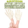 Accoutrements Archie McPhee Funny Glow-in-The-Dark Skeleton Finger Hands: Spooky Set